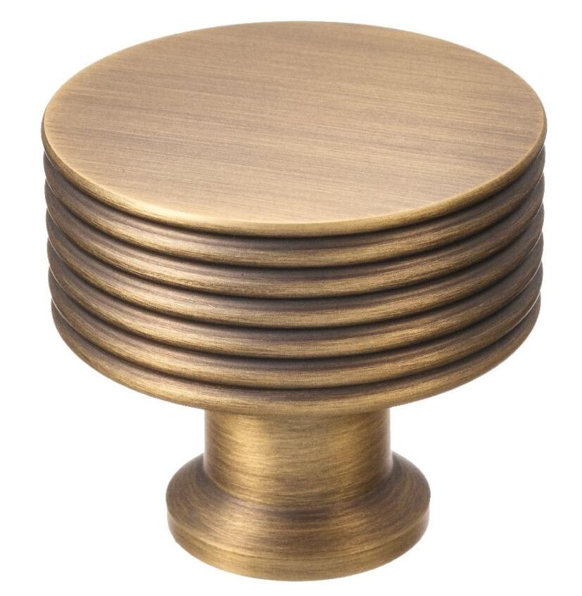 Мебельная ручка 0041 D31 H28mm МАТОВАЯ БРОНЗА