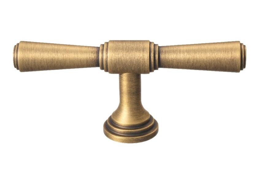 Мебельная ручка 0070 T 80*34*12mm МАТОВАЯ БРОНЗА